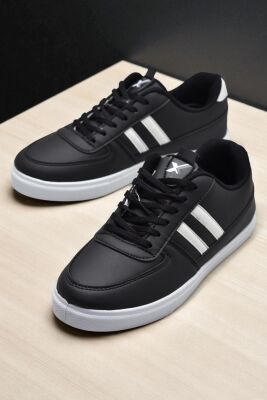 038 Rahat Taban Günlük Unisex Siyah Erkek Spor Ayakkabı - 4
