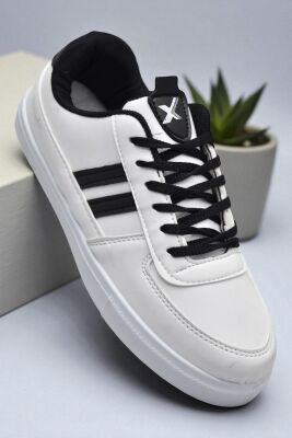 038 Rahat Taban Günlük Unisex Siyah Erkek Spor Ayakkabı - 6