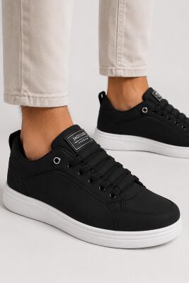051Fenix Tam Ortopedik Esnek Hafif Taban Erkek Spor Ayakkabı Lastik Bağcıklı Erkek Spor - 2