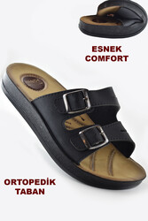 0530 Ortopedik Taban Günlük Kadın Terlik Sandalet Esnek Taban - 1
