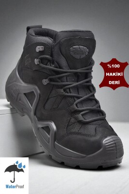 1492 Ortopedik Taban SU GEÇİRMEZ Hakiki Deri Outdoor Erkek Bot Ayakkabı - 2