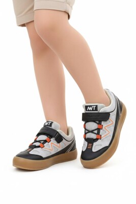 2026-5 Ortopedik Taban Çocuk Spor Ayakkabı Unisex Cırtlı Çocuk Spor Ayakkabı - 2