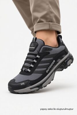 2408 Ortopedik Taban Kışlık Erkek Ayakkabı Outdoor Erkek Ayakkabı Suya Dayanıklı - 2