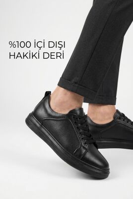 272 Tam Ortopedik Taban Hakiki Deri Günlük Erkek Ayakkabı Casual Erkek Ayakkabı Sneakers - 1