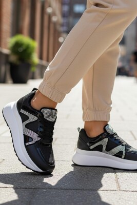 4855 Ortopedik Taban Günlük Kadın Ayakkabı Spor Klasik Kadın Ayakkabı Sneakers - ISPARTALILAR