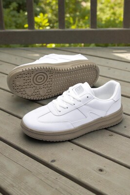 510 Hazır Taban Unisex Spor Ayakkabı Bağcıklı Rahat Sneaker Erkek Kadın Spor Ayakkabı - 12