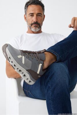 6106 Ortopedik Taban Günlük Erkek Spor Ayakkabı Kalın Taban Spor Ayakkabı - 5