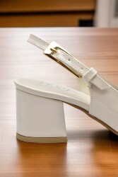 6511 6cm Kadın Topuklu Ayakkabı Stiletto Abiye Düğün Nişan Ayakkabısı - 9