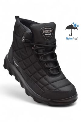 7204 Ortopedik Taban SU GEÇİRMEZ Outdoor Erkek Bot Ayakkabı Tekstil Malzeme - 1