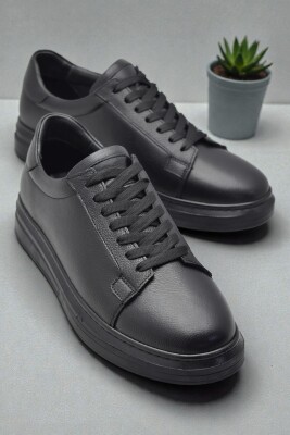 76 Tam Ortopedik Taban Hakiki Deri Günlük Erkek Ayakkabı Casual Erkek Ayakkabı Sneakers - 2