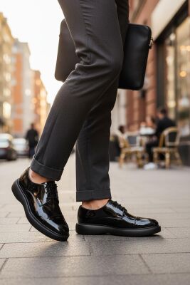 79015 Eva Hafif Rahat Taban Erkek Ayakkabı Oxford Klasik Casual Erkek Ayakkabı - 4