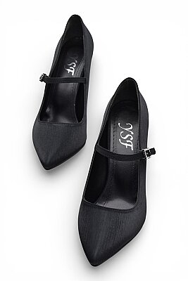 801 Kadın Topuklu Ayakkabı 9 cm Kadeh Topuk Abiye Düğün Nişan Ayakkabısı - 15