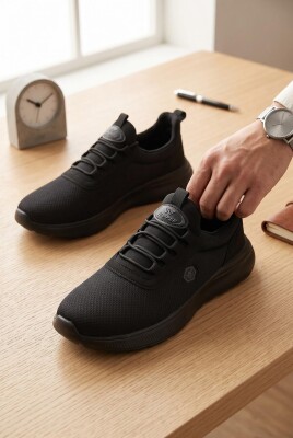 8023 Tam Ortopedik Esnek Hafif Taban Erkek Spor Ayakkabı Yazlık Erkek Fileli Spor Lastik Bağcıklı - 2