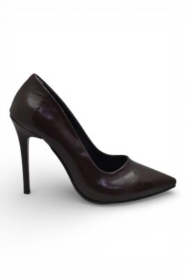 803 Stiletto Kadın Topuklu Ayakkabı 10,5 cm İnce Topuk Abiye Düğün Nişan Ayakkabısı - 9